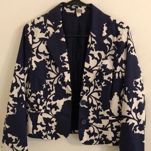 Damask Patterned Dress Jacket